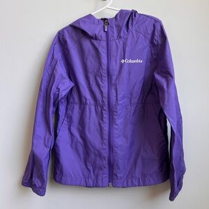 Columbia Lightweight Hooded Jacket - Purple